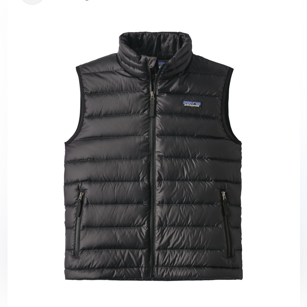 Patagonia Kids large Black Insulated Jacket like new large (12)